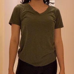 V-neck shirt